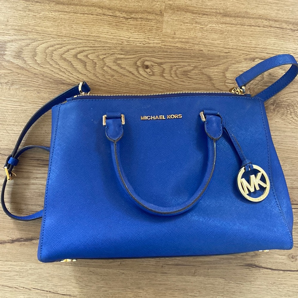 Royal Blue Michael Kors Bag